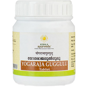 KERALA AYURVEDA YOGARAJA GULGULU TABLET (50 TABS)