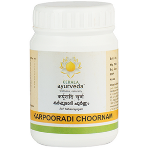 KERALA AYURVEDA KARPOORADI CHOORNAM (50 GM)Pack of 4