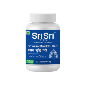 SRI SRI TATTVA SHWASA SHUDDHI VATI - PACK OF 3 (60 TABLETS EACH)