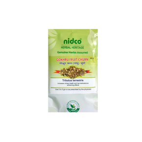 Nidco Gokhru Fruit Churna (500 Gm)