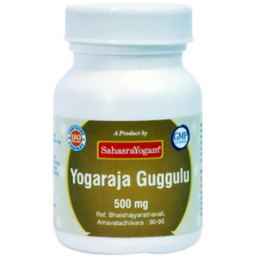 SAHASRAYOGAM YOGARAJA GUGGULU 500 MG (60 Tabs)