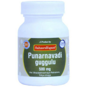 Sahasrayogam Punarnavadi Guggulu 500 Mg (60 Tabs)