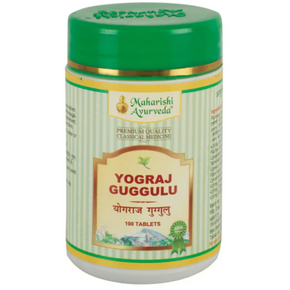 MAHARISHI AYURVEDA YOGRAJ GUGGULU (100 Tablets)Pack of 4