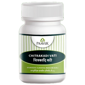 PRAVEK CHITRAKADI VATI - PACK OF 7 (40 TABLETS EACH)