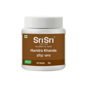 SRI SRI TATTVA HARIDRA KHANDA - PACK OF 3 (80 GM EACH)