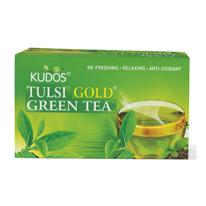 Kudos Tulsi Gold Green Tea Bag