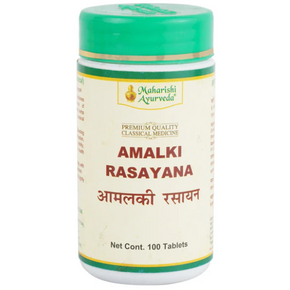 MAHARISHI AYURVEDA AMALKI RASAYANA - Pack of 4 (100 Tablets Each)