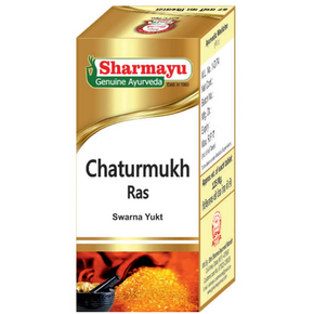 SHARMAYU CHATURMUKH RAS (S.Y - 10 Tablets)