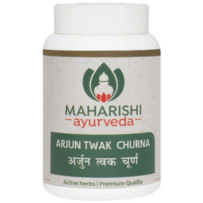 MAHARISHI AYURVEDA ARJUN TWAK CHURNA - Pack of 4 (50 GM Each)