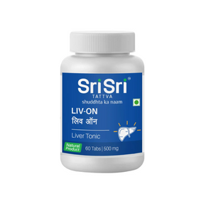 SRI SRI TATTVA LIV-ON - PACK OF 2 (60 TABS EACH)