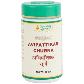 MAHARISHI AYURVEDA AVIPATTIKAR CHURNA - Pack of 2 (50 gm each)