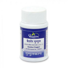 Dhootapapeshwar Kaishor Guggul (60 Tablets)