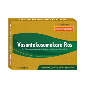 SAHASRAYOGAM VASANTKUSUMAKARA RAS (10 TABLETS)