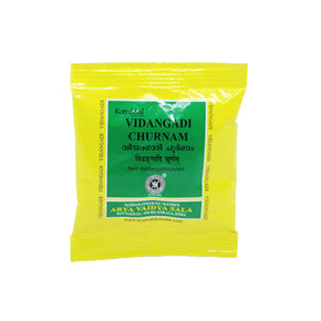 KOTTAKKAL AYURVEDA VIDANGADI CHURNAM - PACK OF 12 (10 GM EACH)