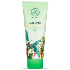 YAHVI FACE WASH NEEM, ALOE VERA & KHAS (100 ML)