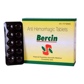 BERCIN TABLET - Pack of 4 (1 STRIP 10 TABLETS)