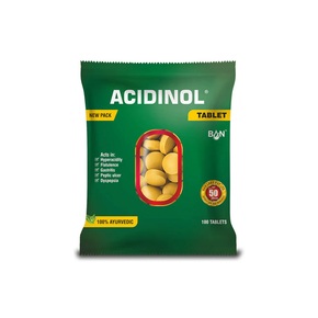 BAN LABS ACIDINOL TABLET - PACK OF 3 (100 TABS EACH)