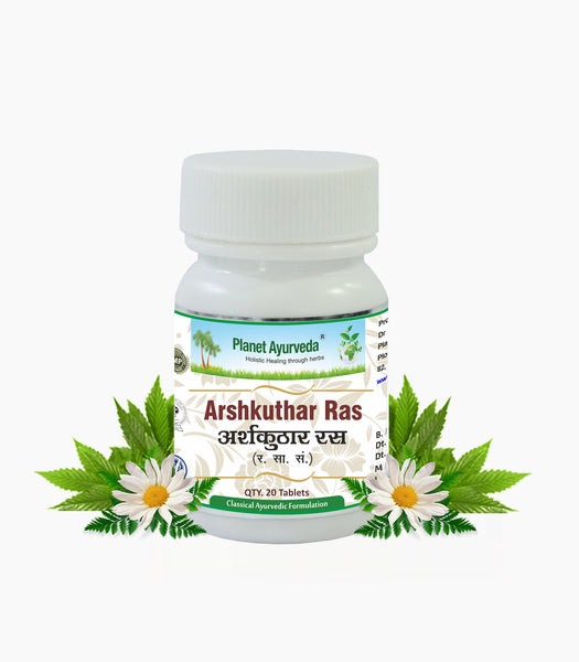 Planet Ayurveda Arshkuthar Ras - Usage, Dosage and Benefits