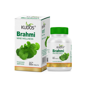 Kudos Brahmi Tablets- Pack of 3 (60 tablets each)