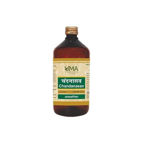 UMA AYURVEDA CHANDNASAVA SYRUP (450 ML)