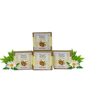 PLANET AYURVEDA CUR-CUR SOAP (PACK OF 4)