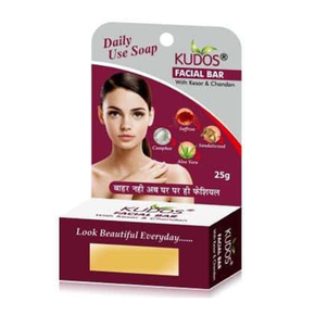 Kudos Facial Bar with Chandan & Kesar