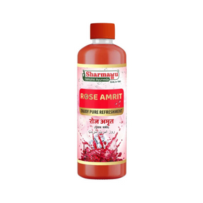 Sharmayu Rose Amrit Sharbat - Pack of 3 (700 ml each)