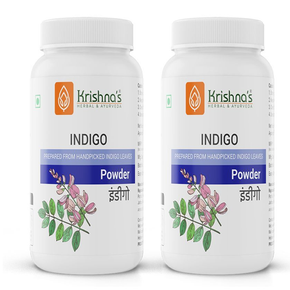 KRISHNA'S INDIGO POWDER - PACK OF 2 (100 GM EACH)