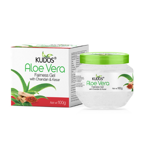 Kudos Aloevera Fairness Gel Chandan Kesar