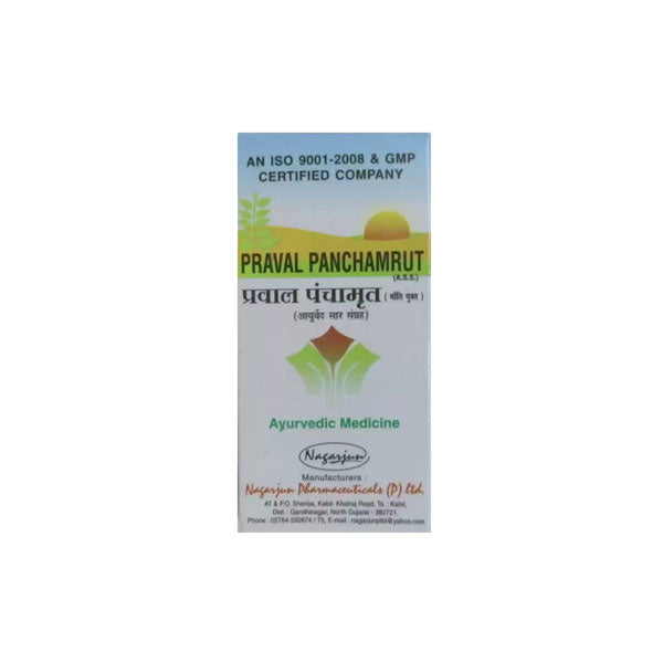 Buy Nagarjun Praval Panchamrut - Uses, And Ingredients