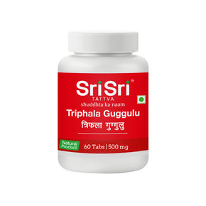 SRI SRI TATTVA TRIPHLA GUGGULU - PACK OF 3 (60 TABS EACH)