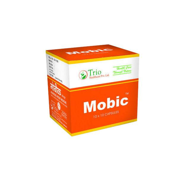 Mobic Capsules (1 Strip 10 Capsules)- Ingredients, Dosage | Buy Trio ...