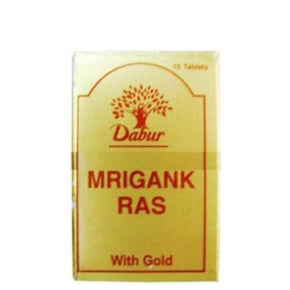 Dabur Mrigank Ras With Gold Tablets (10 Tabs)